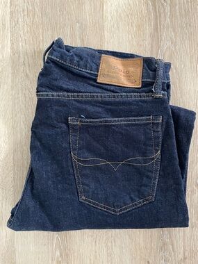 Polo by Ralph Lauren Dark Indigo Slim Straight Jeans, worn once.
